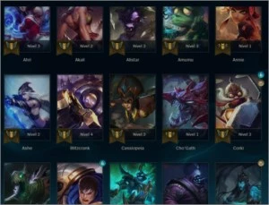 CONTA PLATINA 1 - - League of Legends LOL