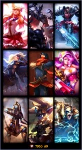 CONTA PLATINA 1 - - League of Legends LOL