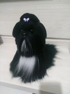 Cachorrinho Lhasa Apso - Amigurumi de Crochê - Artesanato e Personalizados