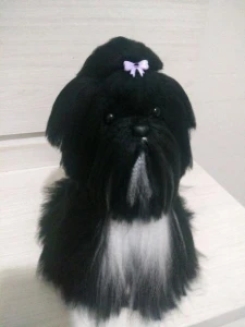 Cachorrinho Lhasa Apso - Amigurumi de Crochê - Artesanato e Personalizados