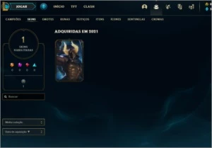 Conta smurf prata 2 67% Win rate  3 skins 28pdl por win Lv32 - League of Legends LOL
