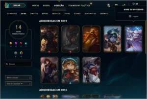 CONTA LOL D3 SOLOQ/ D4 FLEX - League of Legends