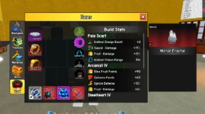 Conta blox fruits com 17 frutas permanentes e itens raros - Roblox