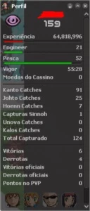 Conta PXG/Servidor Steel - PokeXGames