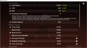 vendo conta do genshin ar55 com diversos personagens e armas - Genshin Impact