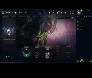 Conta de lol platina 2 - League of Legends