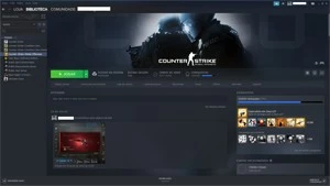 Conta Steam com CSGO PRIME (patente AK) e vários jogos - Counter Strike