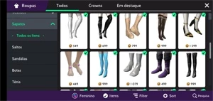 Conta top Avakin Life Nv 52 - Outros