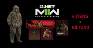 [Skin incluída] Pack de itens Jack Link's (Warzone 2.0/MW2) - Call of Duty COD