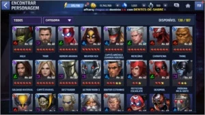 Conta marvel future Fitgh - Outros