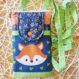 Bolsa porta-celular de raposa verde
