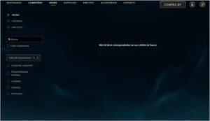 Conta com todas Skins da Loja - 924 SKINS - League of Legends LOL