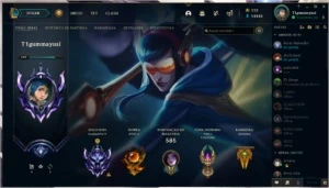 conta lol diamante 4 com 329 skins - League of Legends