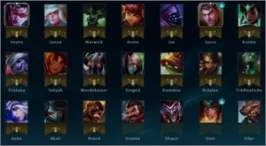 Conta League of Legends - OURO 5 - 49 Champions + 15 skins LOL