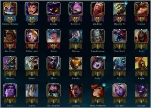 Conta League of Legends - OURO 5 - 49 Champions + 15 skins LOL