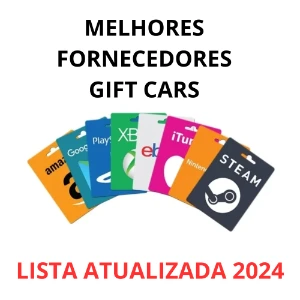 Fornecedores Secretos Gift Cars / Lista Atualizada 2024
