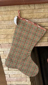 Bota Natalina em Tecido com Boneco de Neve - Artesanato e Personalizados
