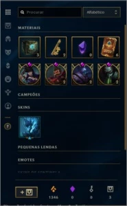 Conta league of legends Platina 4  ( 59 skins ) LOL