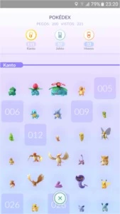 Conta de Pokémon GO 3ª Geração