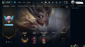Conta LoL LVL 272 - Gold IV - Todos Campeões -  155 Skins - League of Legends