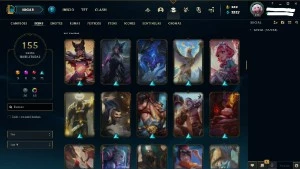 Conta LoL LVL 272 - Gold IV - Todos Campeões -  155 Skins - League of Legends