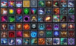 Conta LOL Ouro 5 - 109 skins - League of Legends