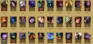Conta LOL Ouro 5 - 109 skins - League of Legends