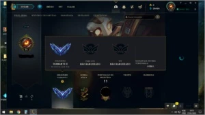 Conta Diamante 2 lol 64% Win rate - League of Legends