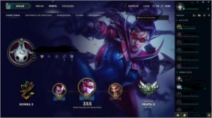Conta League Of Legends/prata 1/ 115 Champ/ 90 Skins LOL