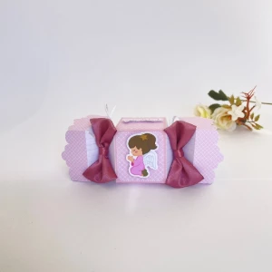 Kit Festa 20 Lembrancinhas Batizado Menina Personalizadas - Artesanato e Personalizados