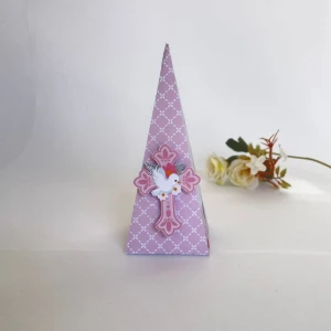 Kit Festa 20 Lembrancinhas Batizado Menina Personalizadas - Artesanato e Personalizados