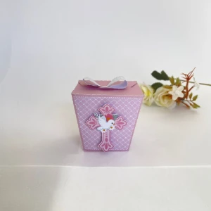 Kit Festa 20 Lembrancinhas Batizado Menina Personalizadas - Artesanato e Personalizados