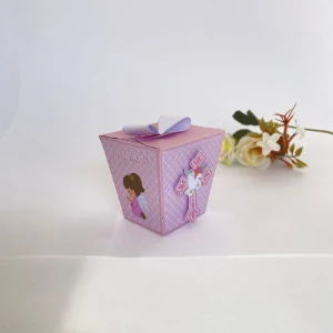 Kit Festa 20 Lembrancinhas Batizado Menina Personalizadas - Artesanato e Personalizados
