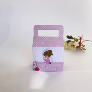 Kit Festa 20 Lembrancinhas Batizado Menina Personalizadas - Artesanato e Personalizados