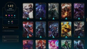CONTA DE LOL NV. 511, 142 SKINS. MASTER YI PRESTÍGIO - League of Legends