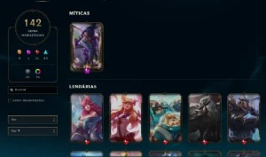 CONTA DE LOL NV. 511, 142 SKINS. MASTER YI PRESTÍGIO - League of Legends