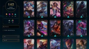 CONTA DE LOL NV. 511, 142 SKINS. MASTER YI PRESTÍGIO - League of Legends