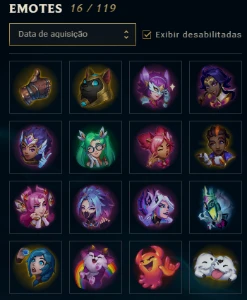 Conta League of Legends - 2021 com 15 skins, 28 campeões LOL