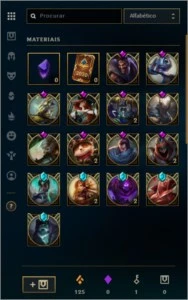 CONTA LVL LVL 224 / GOLD 3 / 97 SKINS - League of Legends LOL