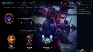 Conta Lol Diamante V, 89 Champs, 17 Skins - League of Legends