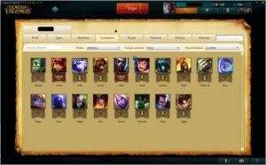 PROMOÇÃO - CONTA DE LOL 18 Campeões /Com Espólios ,GOLD 2 - League of Legends