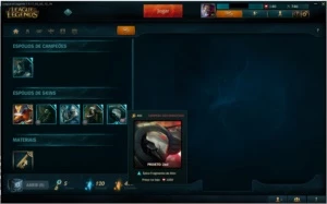 PROMOÇÃO - CONTA DE LOL 18 Campeões /Com Espólios ,GOLD 2 - League of Legends