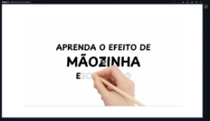 Efeito Mãozinha Escrevendo no Canva - Outros