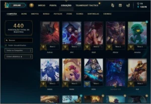 CONTA DE  LOL Plat 1 - 399 SKINS - League of Legends