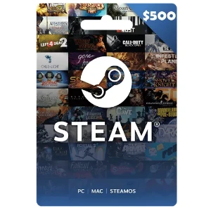 Gift Card Steam R$500 - Gift Cards