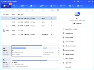 AOMEI Partition Assistente edição tecnica - Softwares e Licenças