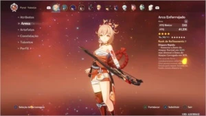CONTA A52 GENSHIN IMPACT SERVER GLOBAL