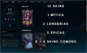 Conta lol Unranked barato Lvl 80+ - League of Legends