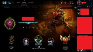 Conta LOL / Ouro 1 / 75 PDL - League of Legends