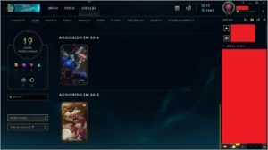 Conta LOL / Ouro 1 / 75 PDL - League of Legends